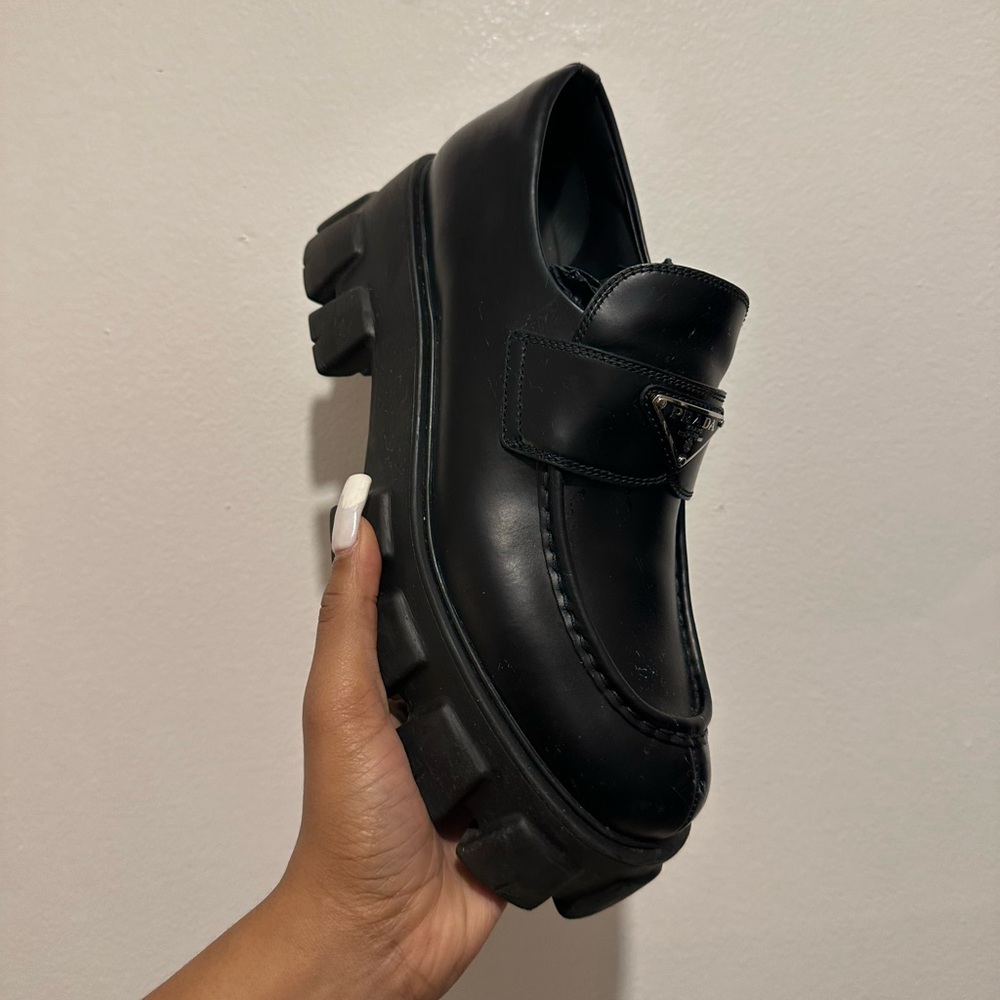 Prada Monolith Loafer